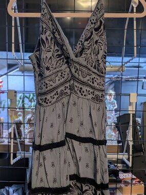 BCL5 ANGIE Bohemian-Style Tiered Dress